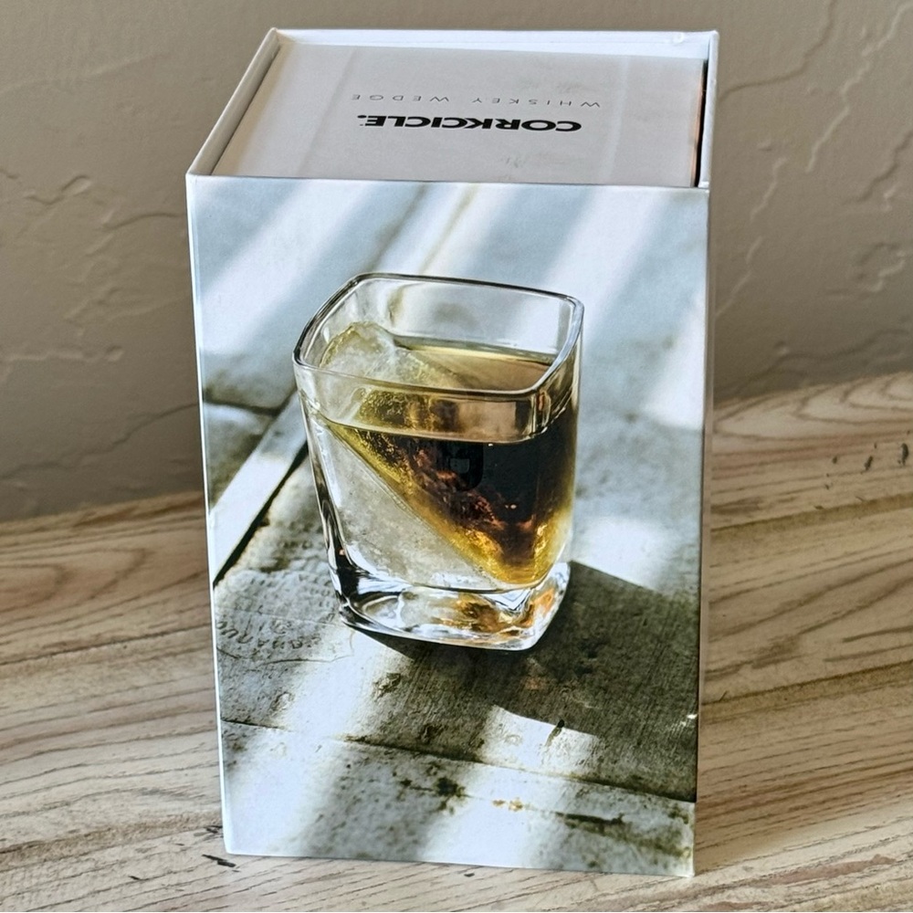 Corkcicle Whiskey Wedge Glass